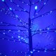 Светодиодное Дерево коричневое 1,5 м 220LED Синий