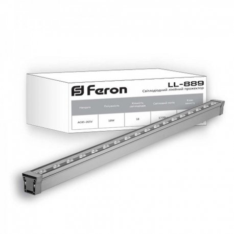 Архитектурный линейный прожектор Feron LL-889 18W
