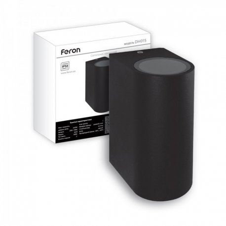 Архітектурний світильник Feron DH015 чорний колір