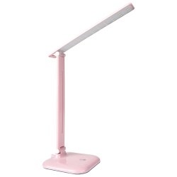 LED лампа настольная Feron DE1725 9 Вт розовая 6500К