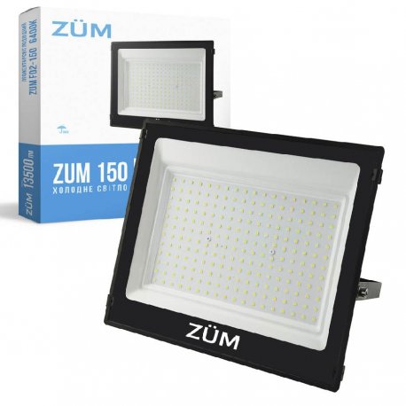 Прожектор світлодіодний ZUM F02-150 6400K