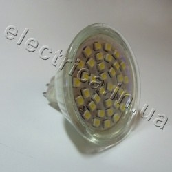 Светодиодная лампа 220В MR16 36x3528 эконом