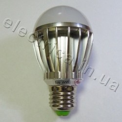 Светодиодная лампа 220В E27 5 Вт BULB