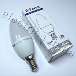 Светодиодная лампа FERON LB-720 Е14 4W 220В