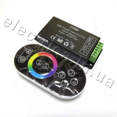 Контроллер 18A RF 8 кн RGB сенсор