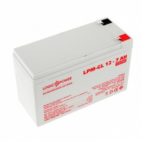 Акумулятор гелевий LPM-GL 12 - 7 AH (LP6560)