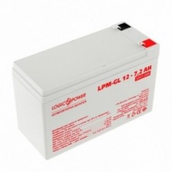 Акумулятор гелевий LPM-GL 12 - 7,2 AH (LP6561)