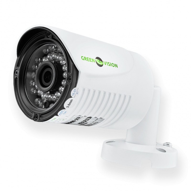 Камера видеонаблюдения зеленая